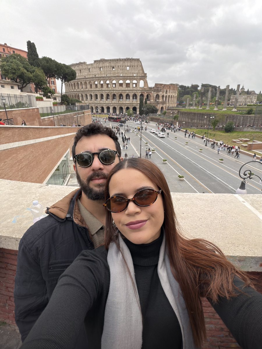 Bianca e o esposo em viagem
